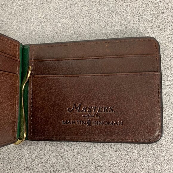 Masters Martin Dingman Alligator Card Holder Card Case ID Window Money Clip - Picture 5 of 15